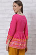 Pink Viscose Rayon Short Top image number 4